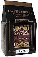 Campagne de financement avec chocolat, caf� et tisane